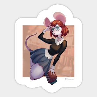 Leonore the Mouse Sticker